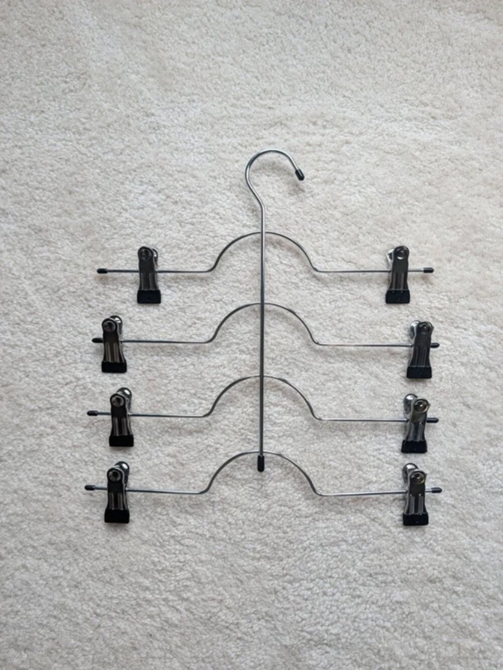 Skirt pants scarves hanger closet organizer space saver